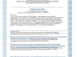 Свидетельство о государственной регистрации ТП Астратек НГ Свидетельство о государственной регистрации ТП Астратек НГ